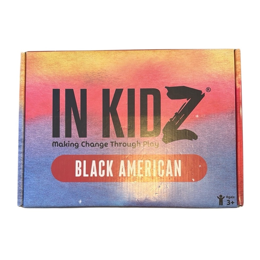 In Kidz Black American Craft and Activity Set NWT